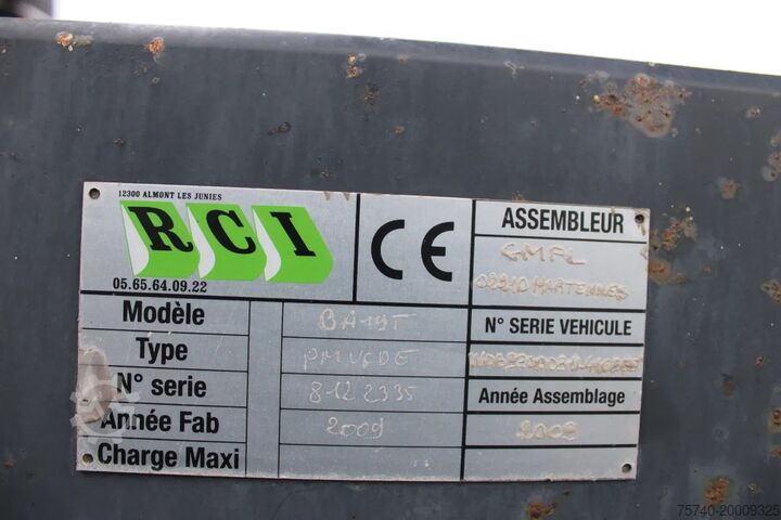 Tipper Mercedes-Benz Actros 1941 + TIPPER + spring