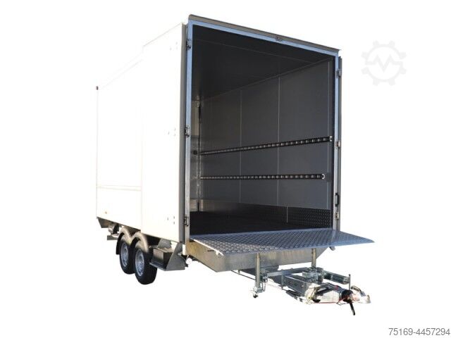 Remorcă carosată Humbaur Hebebühnenanhänger HK 35 45 22 V-Deichsel, 3,5 to. 4180 x 2135 x 2085 mm