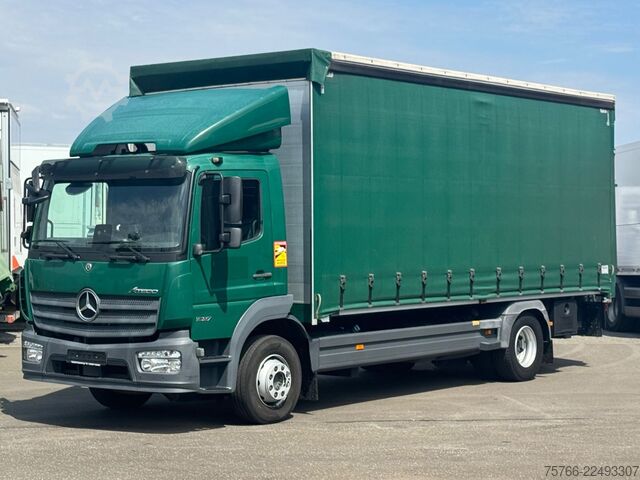 平床トラック（シート付き） MERCEDES-BENZ ATEGO 1527 L / LBW 2,0 T / 2 x AHK / 3 SITZER