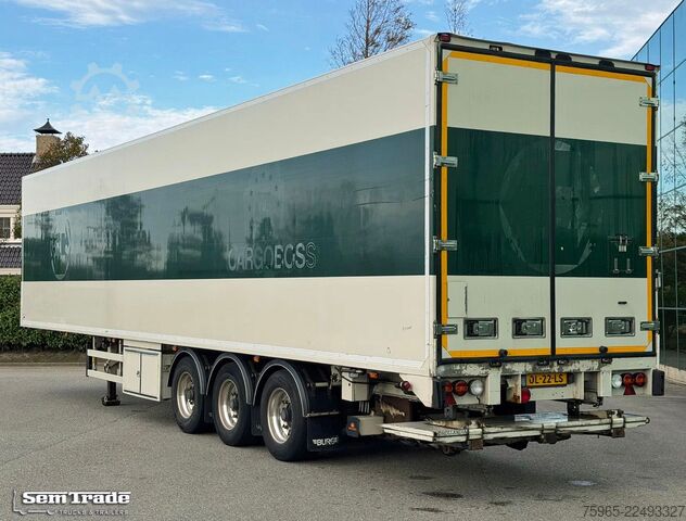 Semirremolque frigorífico Burg O-3-42 VAN BEURDEN AIR CARGO ROLLERBEDS TAI