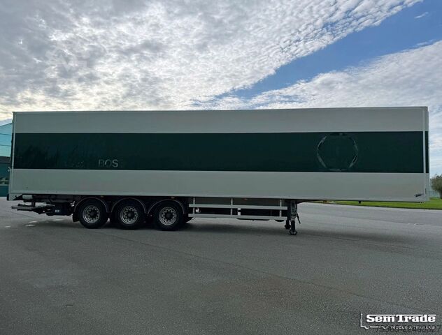 Semirremolque frigorífico Burg O-3-42 VAN BEURDEN AIR CARGO ROLLERBEDS TAI