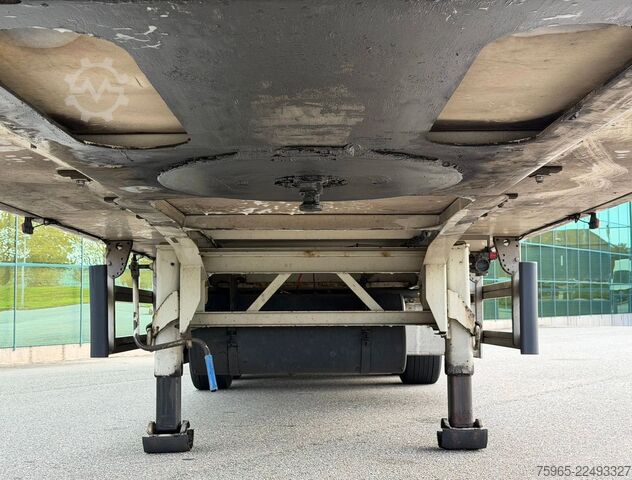 Semirremolque frigorífico Burg O-3-42 VAN BEURDEN AIR CARGO ROLLERBEDS TAI