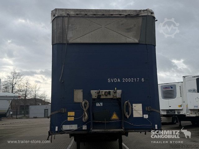 Rơ moóc bán mở với bạt phủ Schmitz Cargobull Curtainsider Mega