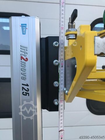 Electric loading lift – pedestrian stacker, pallet truck; for ergonomic handling of small loads, ped EXPRESSO Lift & Drive 125 (lift2move)