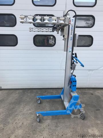 Electric loading lift – pedestrian stacker, pallet truck; for ergonomic handling of small loads, ped EXPRESSO Lift & Drive 175 (lift2move)