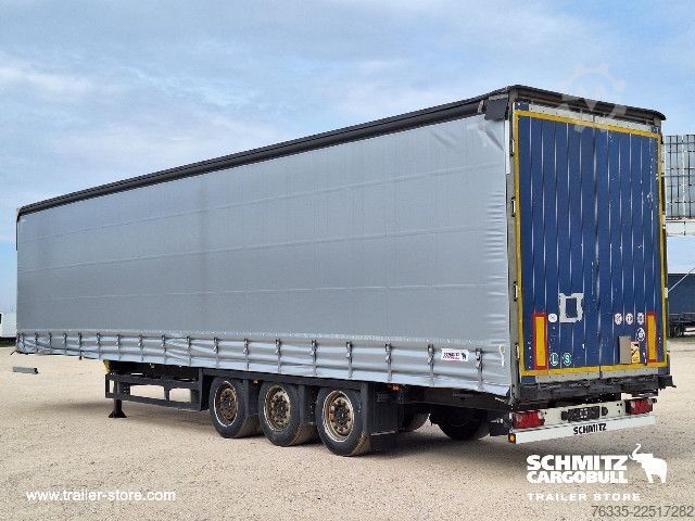 Naczepa otwarta z plandeką Schmitz Cargobull Curtainsider Mega