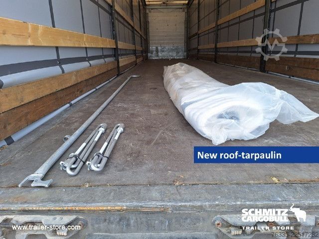 Naczepa otwarta z plandeką Schmitz Cargobull Curtainsider Mega