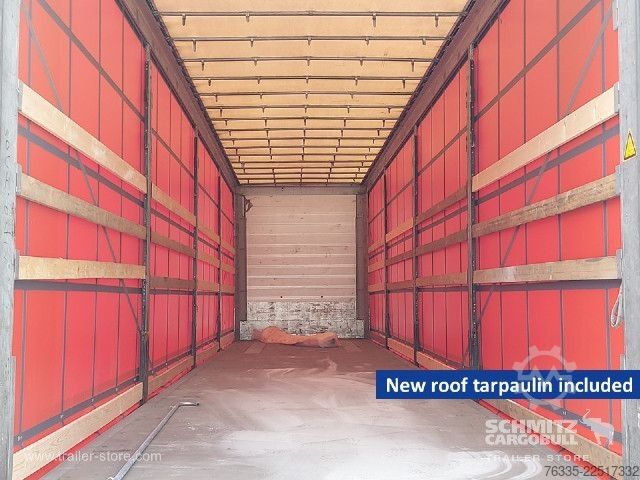 Naczepa otwarta z plandeką Schmitz Cargobull Curtainsider Mega