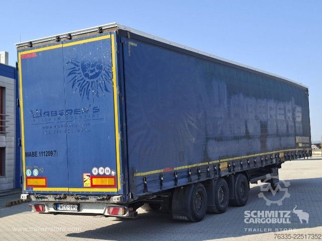 Rơ moóc bán mở với bạt phủ Kögel Curtainsider Mega