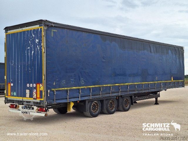 Avoin puoliperävaunu pressulla Schmitz Cargobull Curtainsider Mega