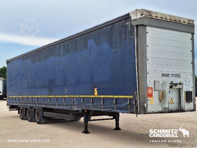 Avoin puoliperävaunu pressulla Schmitz Cargobull Curtainsider Mega