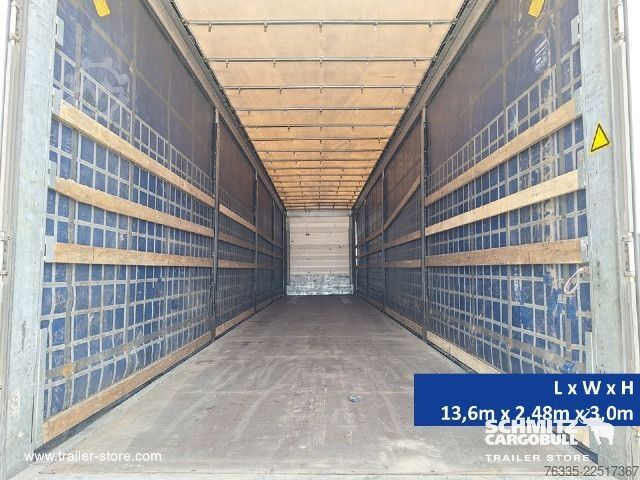 Avoin puoliperävaunu pressulla Schmitz Cargobull Curtainsider Mega
