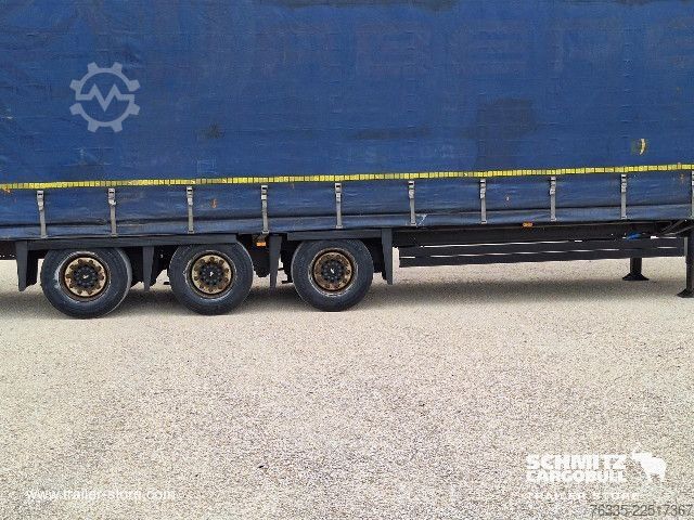 Avoin puoliperävaunu pressulla Schmitz Cargobull Curtainsider Mega