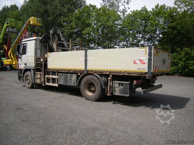 Truck mounted crane Mercedes-Benz Actros 1848