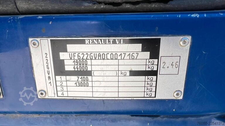 标准-SZM Renault Premium 385 (POMPE MANUELLE / MANUAL PUMP / GRA...