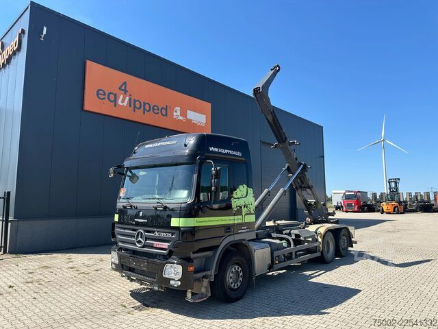 Système de bras à crochet Mercedes-Benz Actros 2544 6x2 / 3 PEDALS / RETARDER / MEILLER...
