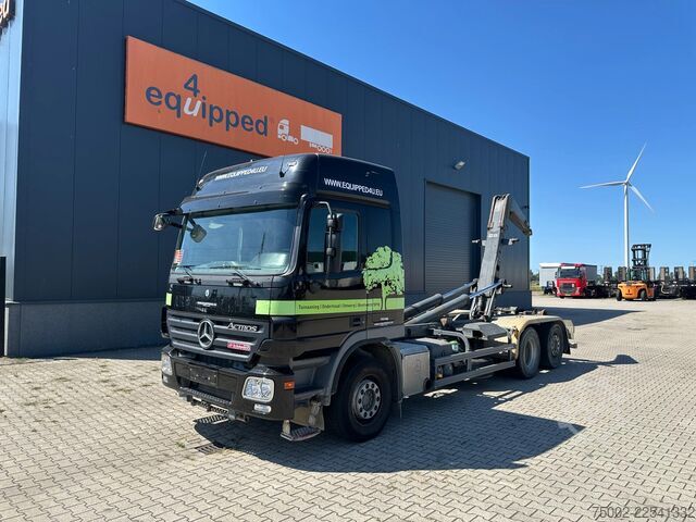 Système de bras à crochet Mercedes-Benz Actros 2544 6x2 / 3 PEDALS / RETARDER / MEILLER...