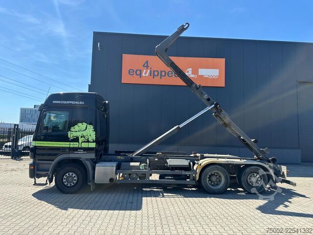 Système de bras à crochet Mercedes-Benz Actros 2544 6x2 / 3 PEDALS / RETARDER / MEILLER...