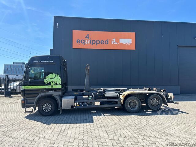 Système de bras à crochet Mercedes-Benz Actros 2544 6x2 / 3 PEDALS / RETARDER / MEILLER...