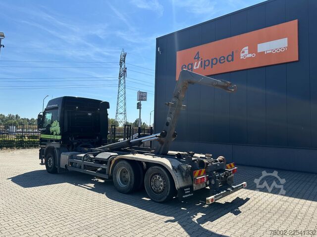 Système de bras à crochet Mercedes-Benz Actros 2544 6x2 / 3 PEDALS / RETARDER / MEILLER...