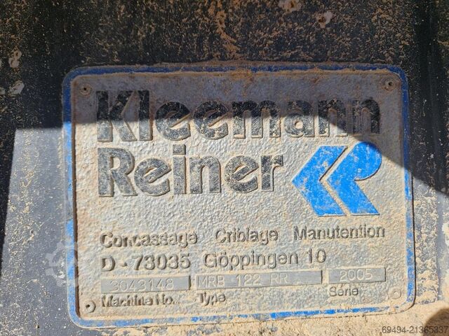 Rakennuskone KLEEMAN REINER MB 122