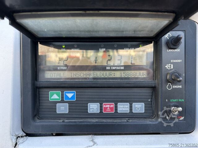 Jäähdytetyt/pakastetut kuljetukset SOR Iberica SOR-S3E / Carrier Vector 1550 Reefer / Frigo Bo...