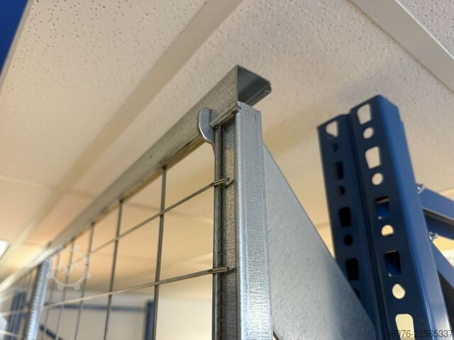 Comprimento diagonal: 410 mm / Saliência: 225 mm Agraffenwinkel für Rückwandgitter Gitter Konsole Halter Befestigungswinkel