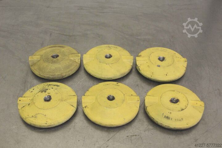 Éléments de suspension, 6 pièces Stop-choc Ø 129 mm