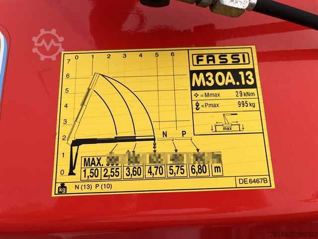 Platformas kravas automašīna ar celtni Renault Master 2.3 dCi 145 PK L3 Open Laadbak / Fassi K...