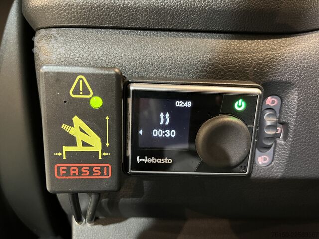 Platformas kravas automašīna ar celtni Renault Master 2.3 dCi 145 PK L3 Open Laadbak / Fassi K...