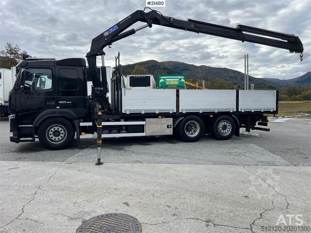 起重卡车 Volvo FM460 6x2 Crane Truck w/ 26t/m HMF crane