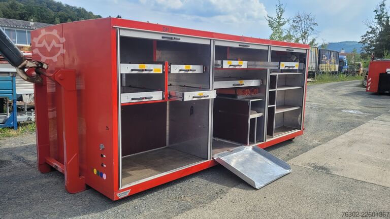 Krogcontainer Schölch/ Kassel Werkzeug/Material Abrollcontainer