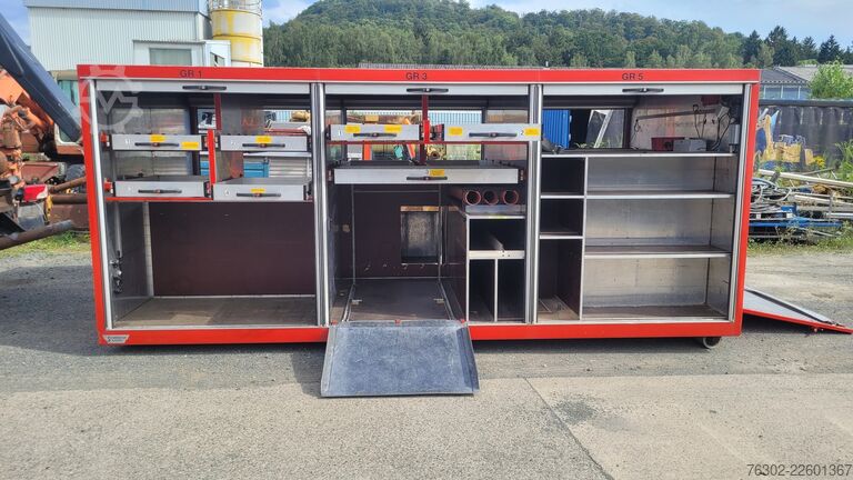 Krogcontainer Schölch/ Kassel Werkzeug/Material Abrollcontainer