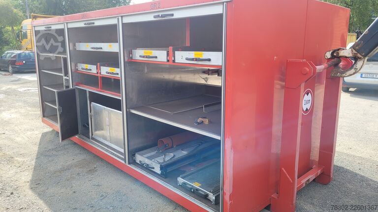 Krogcontainer Schölch/ Kassel Werkzeug/Material Abrollcontainer