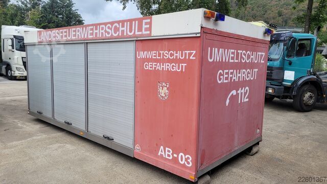 Roll-off container Hüllenkremer Werkzeug/Material Abrollcontainer