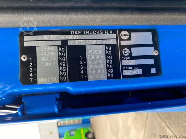 Standard-SZM DAF XF 106.480 / Full spoilers / Retarder / Stand A...