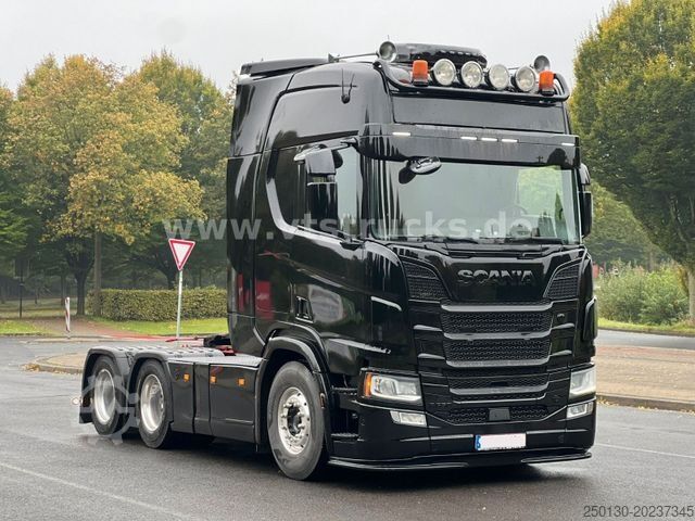 دروند باربری لارۍ SCANIA R 650 V8  6x4 Voll/Luft Retarder Leder