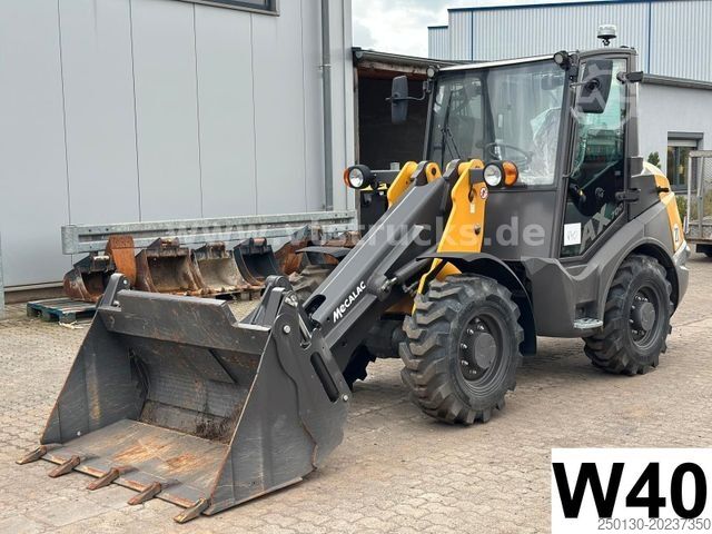 Utovarivač na kotačima MECALAC AX 700 4x4 Schaufel NEU Greifschaufel