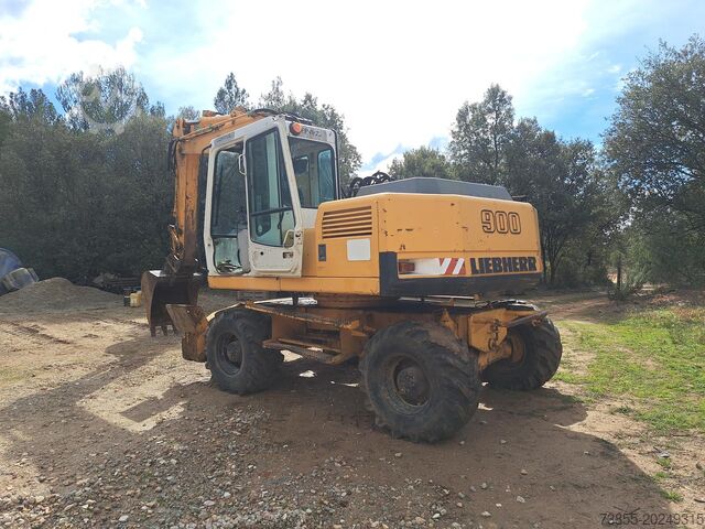 Gravemaskin på hjul Liebherr A 900 Litronic EW PL