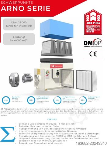 Marca AR Filtrazioni model ARNO 2VFA_YB, anul 2018 (IntNo231087) AR FILTRATIONI ARNO 2