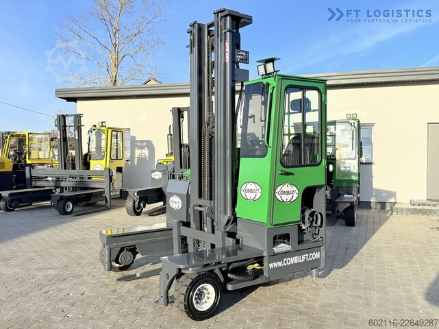 четирипосочен мотокар Combilift C4000 GAS TRIPLEX 6900 FREE-LIFT CABIN