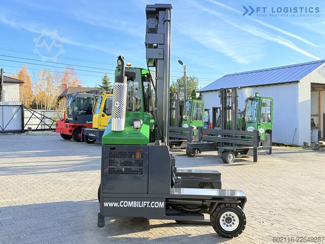четирипосочен мотокар Combilift C4000 GAS TRIPLEX 6900 FREE-LIFT CABIN