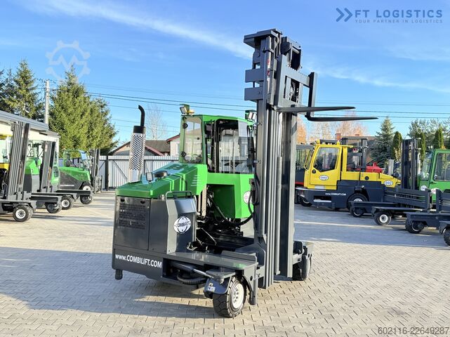 четирипосочен мотокар Combilift C4000 GAS TRIPLEX 6900 FREE-LIFT CABIN