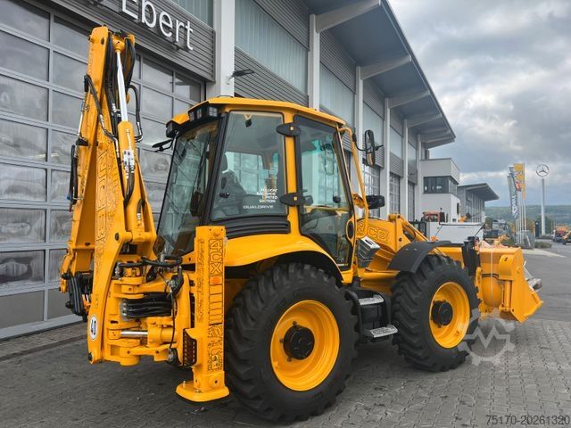 Traktorgravemaskin JCB 4CX / Klappschaufel / Dual Drive / Sonderedition
