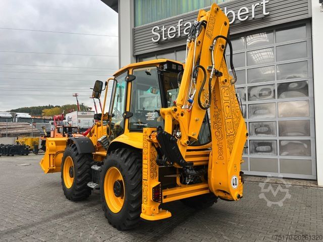 Traktorgravemaskin JCB 4CX / Klappschaufel / Dual Drive / Sonderedition