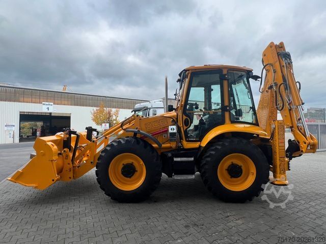 Traktorgravemaskin JCB 4CX / Klappschaufel / Dual Drive / Sonderedition