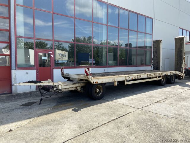 รถเทรลเลอร์เตี้ย Müller-Mitteltal PT 30  3 Achs Tieflader 9,20 m Ladefläche