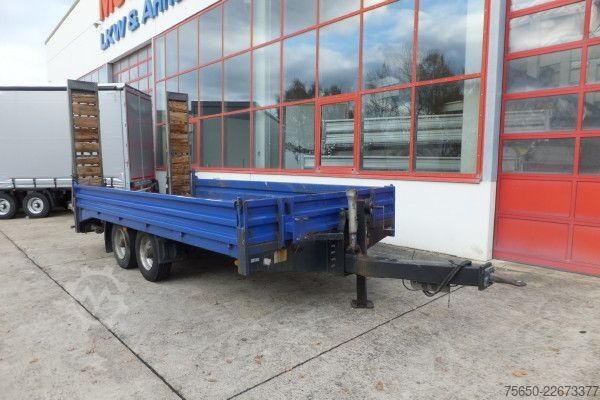 รถเทรลเลอร์เตี้ย Humbaur HBT10  Tandemtieflader