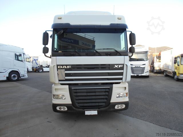 Flatbed truck with tarp DAF XF 105.460 FAN 6x2 CENTINATO