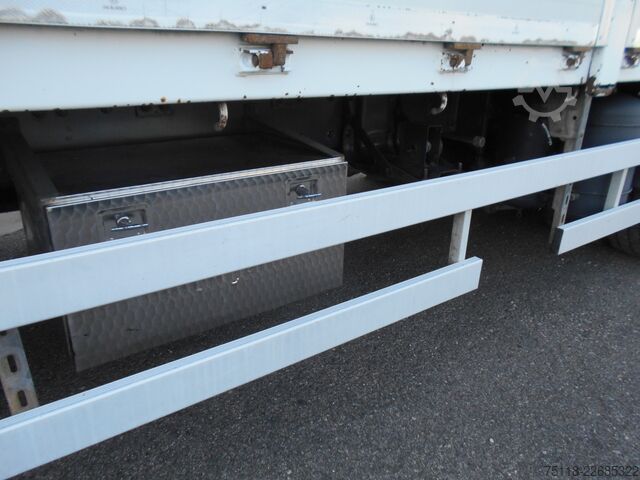 Flatbed truck with tarp DAF XF 105.460 FAN 6x2 CENTINATO